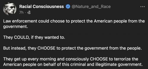 law enforce choose shit