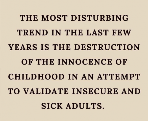 M disturbing trend