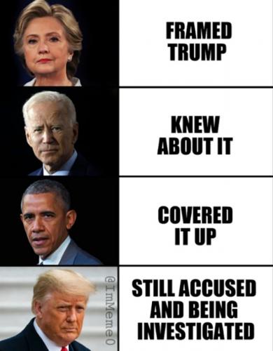 RO framed Trump