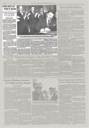 REAGAN CIVIL RIGHTS
