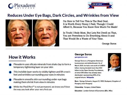 George Soros's Plexiderm