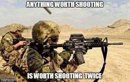 Shooting - Worth shooting twice