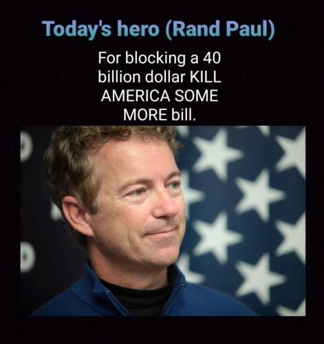 Rand Paul -- Hero