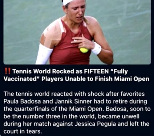 Tennis World Rocked