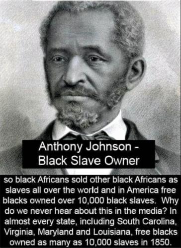 1800's free blacks owned blks