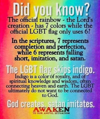 gay rainbow indigo