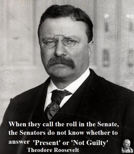 Theodore Roosevelt - Senators