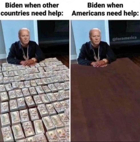 M Biden when