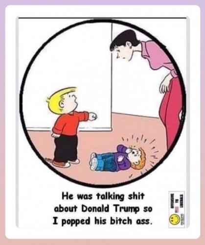 Cartoon - Family Circle - Trump