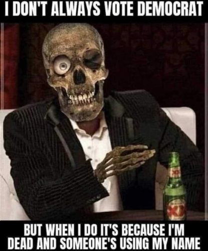 M don't vote Dem