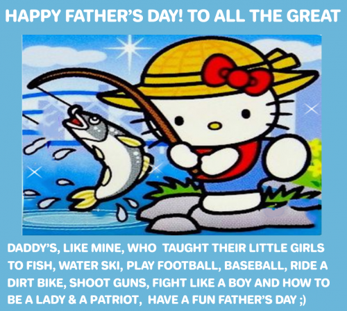 Hello Kitty Happy Fathers Day