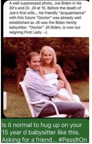 Joe and Jill Biden -- Before Marriage, Babysitter