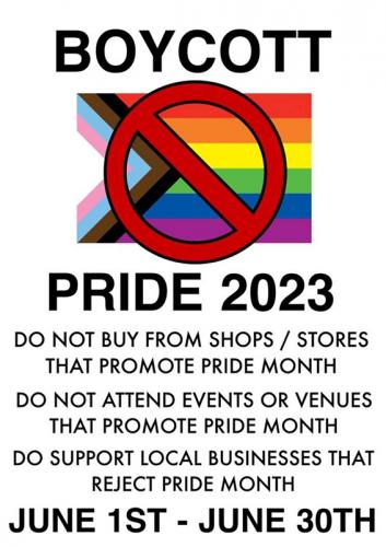 M Boycott Pride 2023