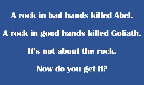 B Not the Rock