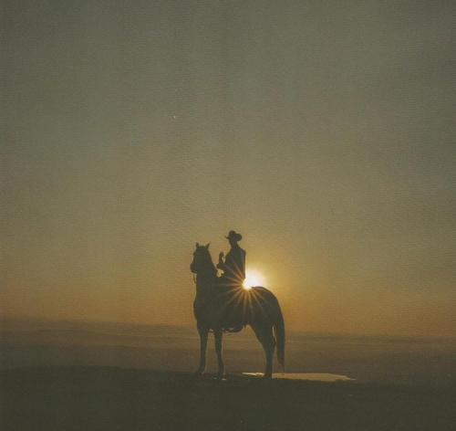 Sunset - Cowboy at sunset 2