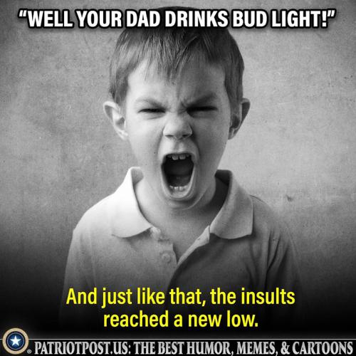 M dad Bud light