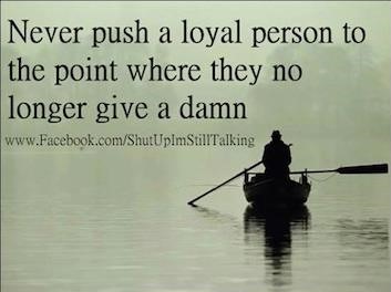 Haters - Don't push people till they don't give a damn