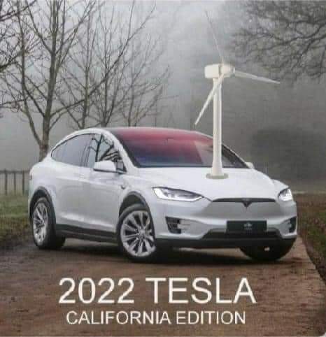 Electric Car -- Tesla California Certified