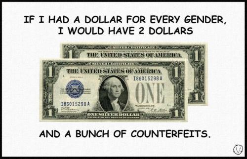 M dollar gender
