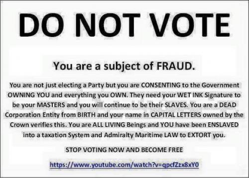 do not vote