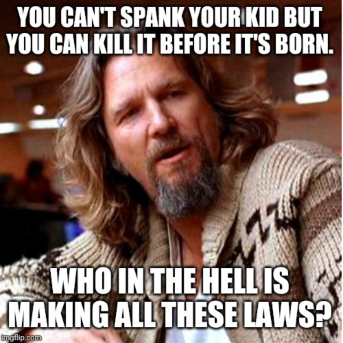 Abortion -- Murder your Kid, not Spank