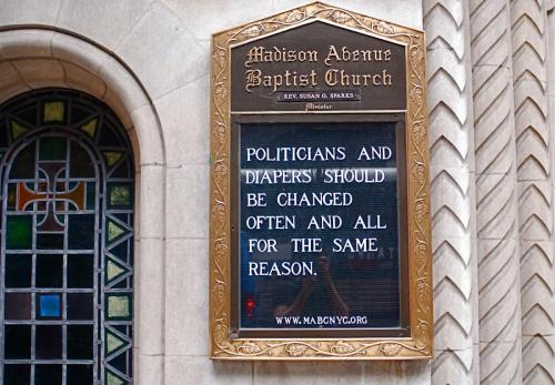 Politicians and Diapers