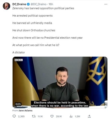 Zelensky Dictator