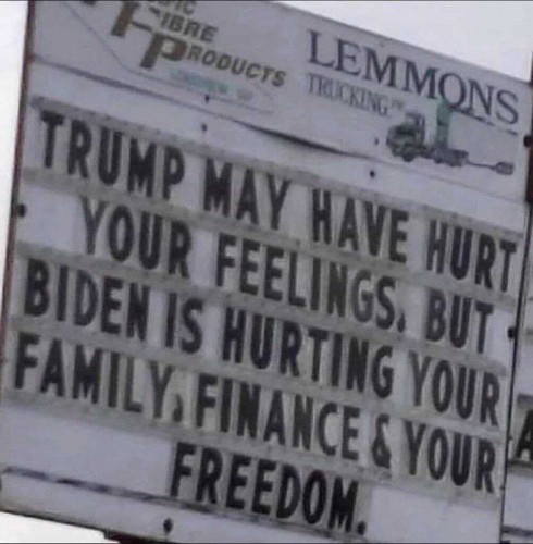 TRUMP MAY HAVE HURT   TS
