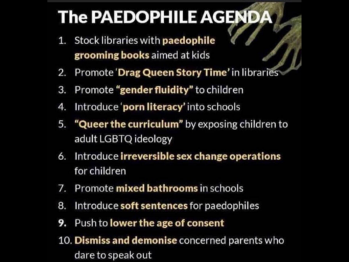 paedophile plan