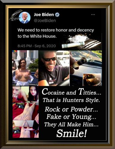 Joe Biden ~Honnor and Decency at The White House~