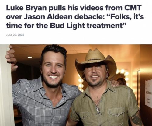 CMT Hold my Bud Light