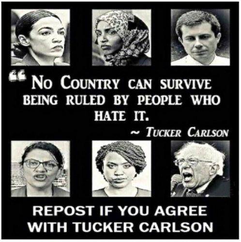 Tucker Quote - Haters