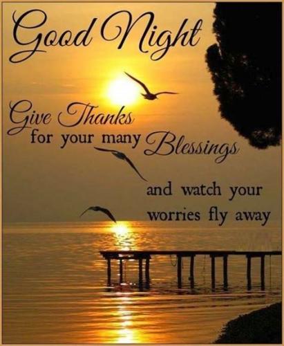 Good Night, Give Thanks