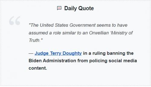 Judge Doughty - US Gov't