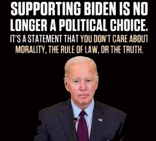 M Biden no choice