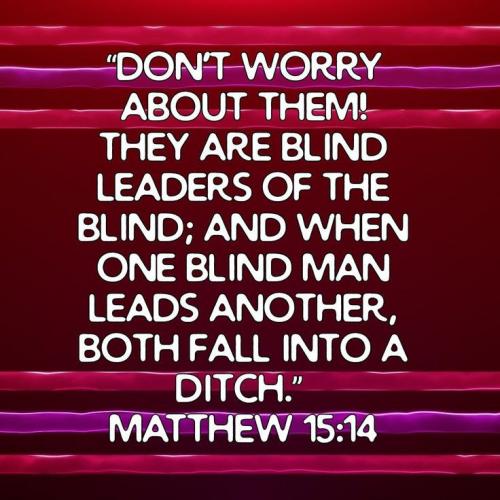 Blind Leaders