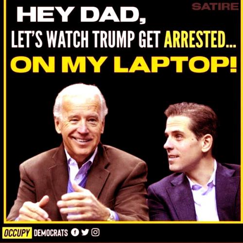 Trump's Arrest on Hunter's Laptop