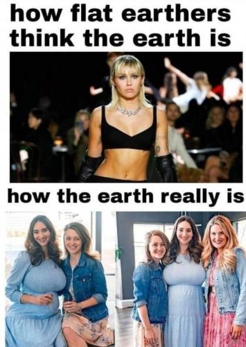 Flat earth reality check