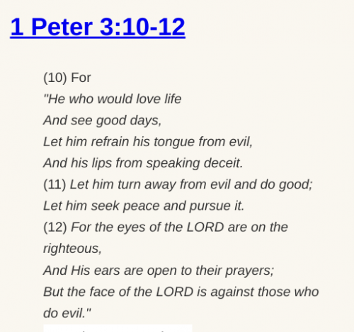 1 Peter 3:10-128