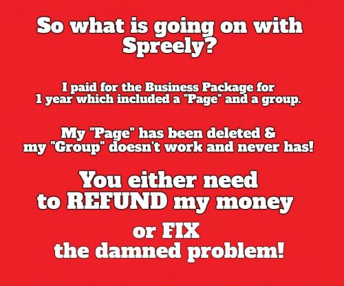 What is going on with Spreely