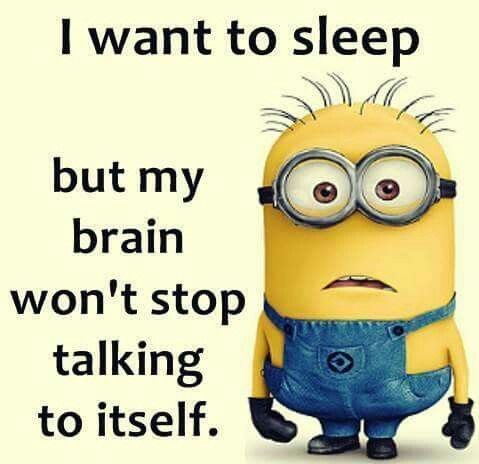 I want to sleep