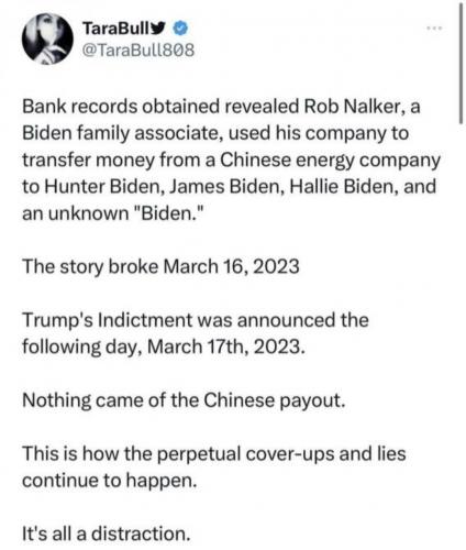 BIDEN CHINESE PAYOFF