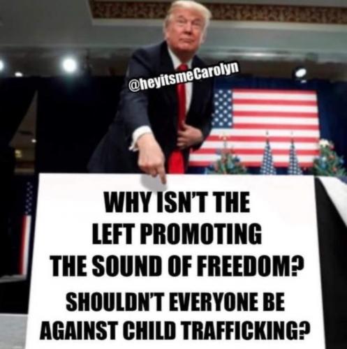 M promote Sound of Freedom