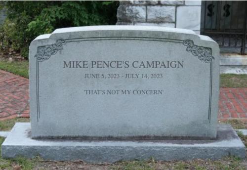 MikePencePoliticalFutureThatsNotMyConcernPoliticalSuicide