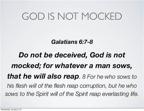 Galatians 6  7-9