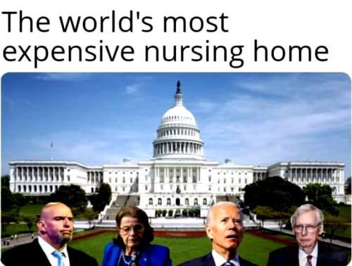 Congress ~World's Most Expensive Nursing Home~