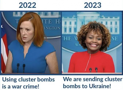 M cluster bombs