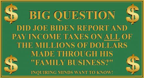 BIDEN TAXES