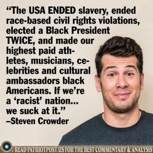 RACIST COUNTRY  CROWDER