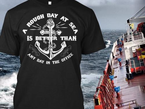 A Rough Day at Sea -